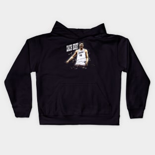 zach edey vintage design Kids Hoodie